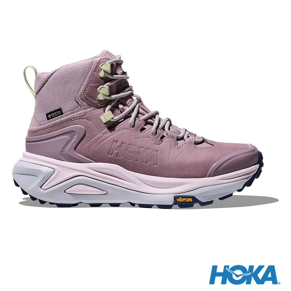 HOKA ONE ONE 女 Kaha 3 GTX 中筒登山健行鞋 丁香風紫/淡紫
