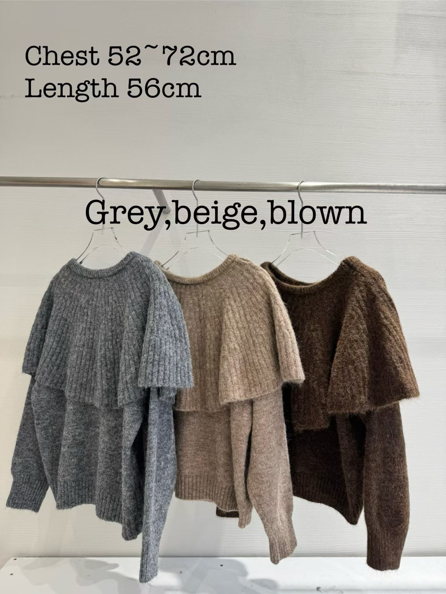 MG5414 披肩針織上衣