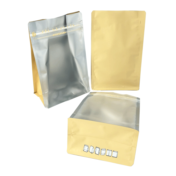 【MOP霧面材質】陰陽平底口袋式夾鏈袋(1000袋入）