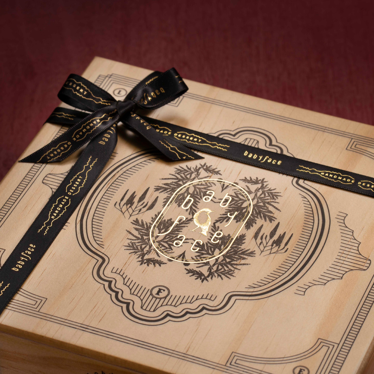 【babyface】永恆紀念 高級木製盒(雙層)