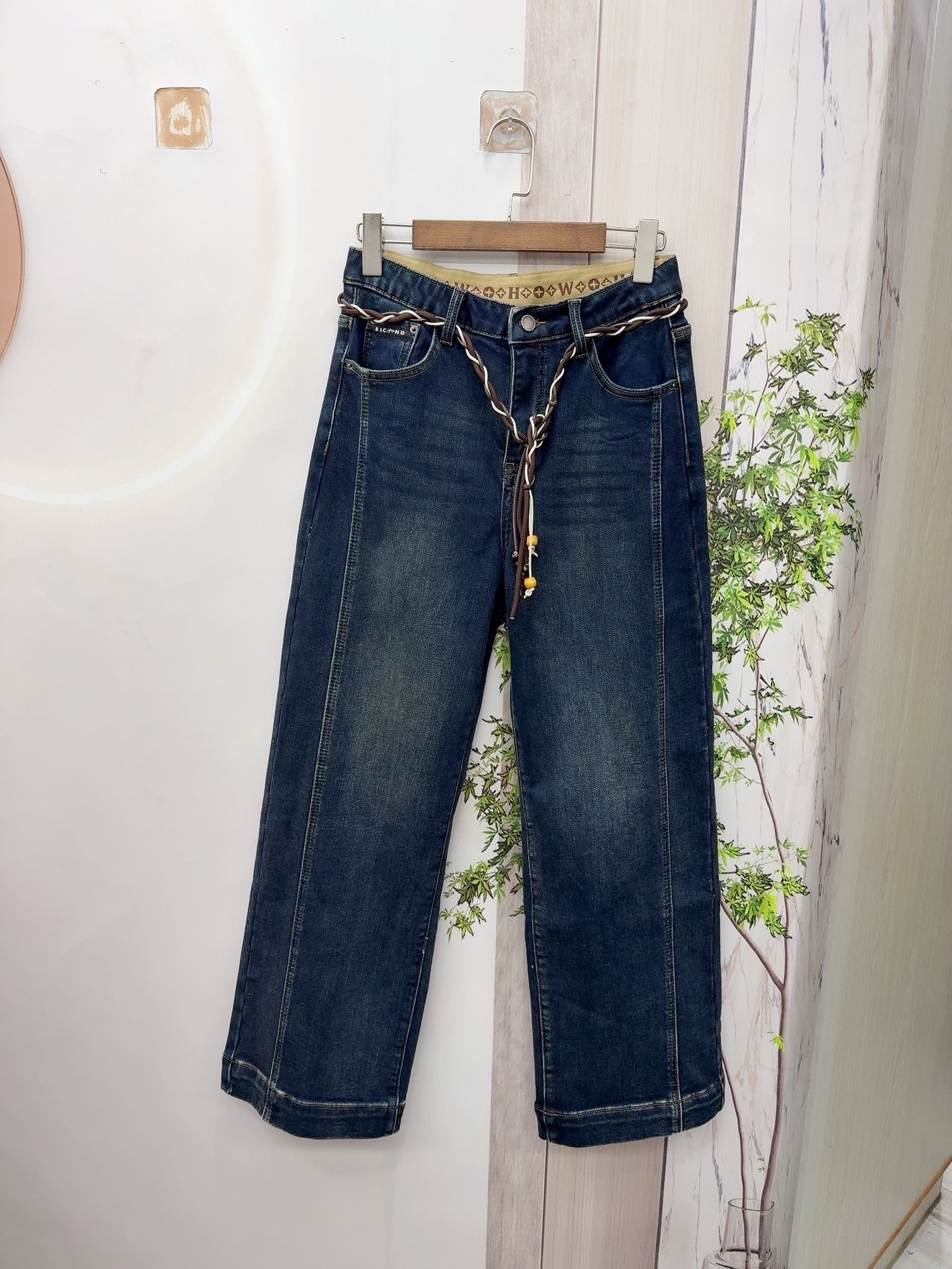 Mar 毛底牛仔褲～134A