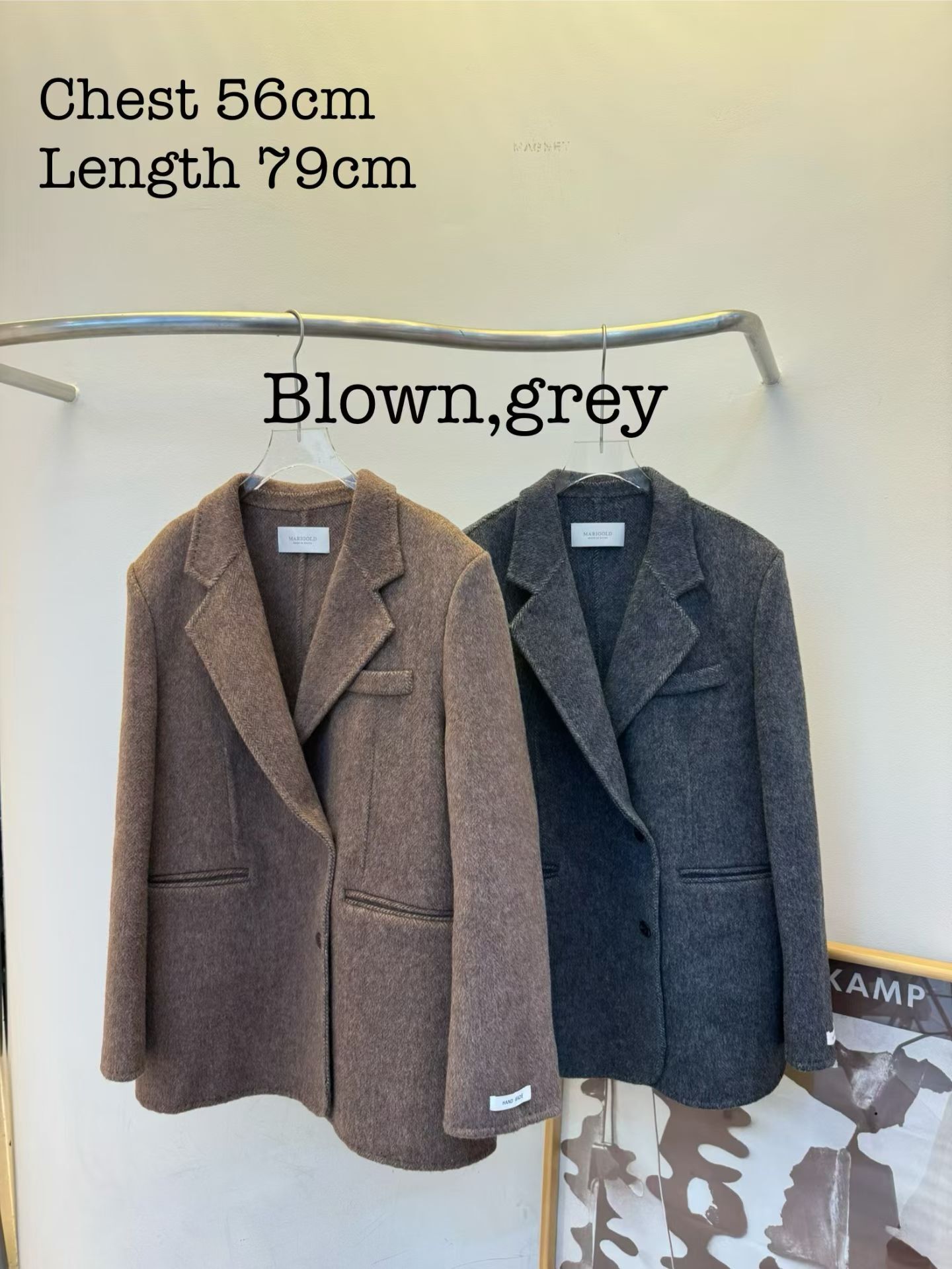 MG5138 Oversize 60% 羊毛西裝外套