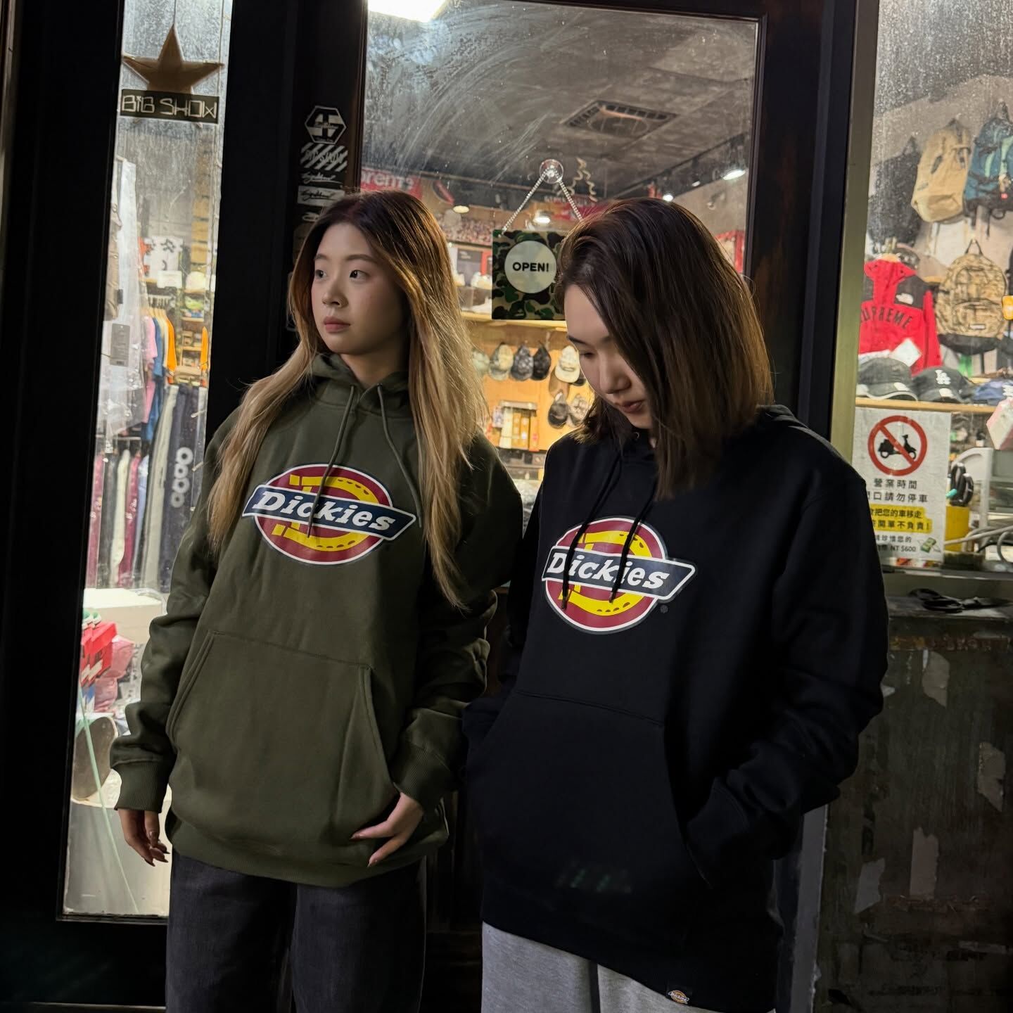 Dickies 內刷毛 高磅 帽T