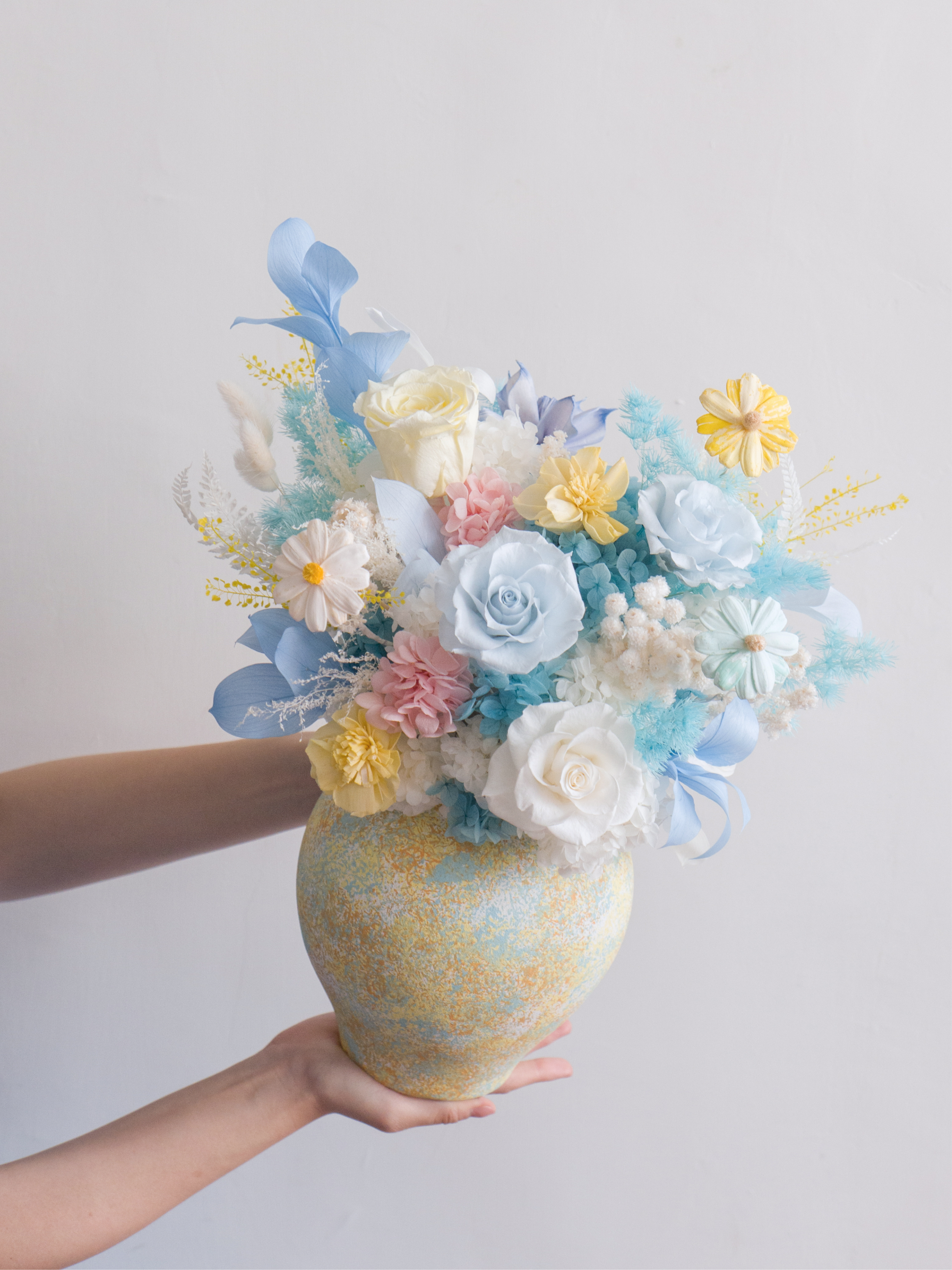 印象新歲恆星花 永生盆花