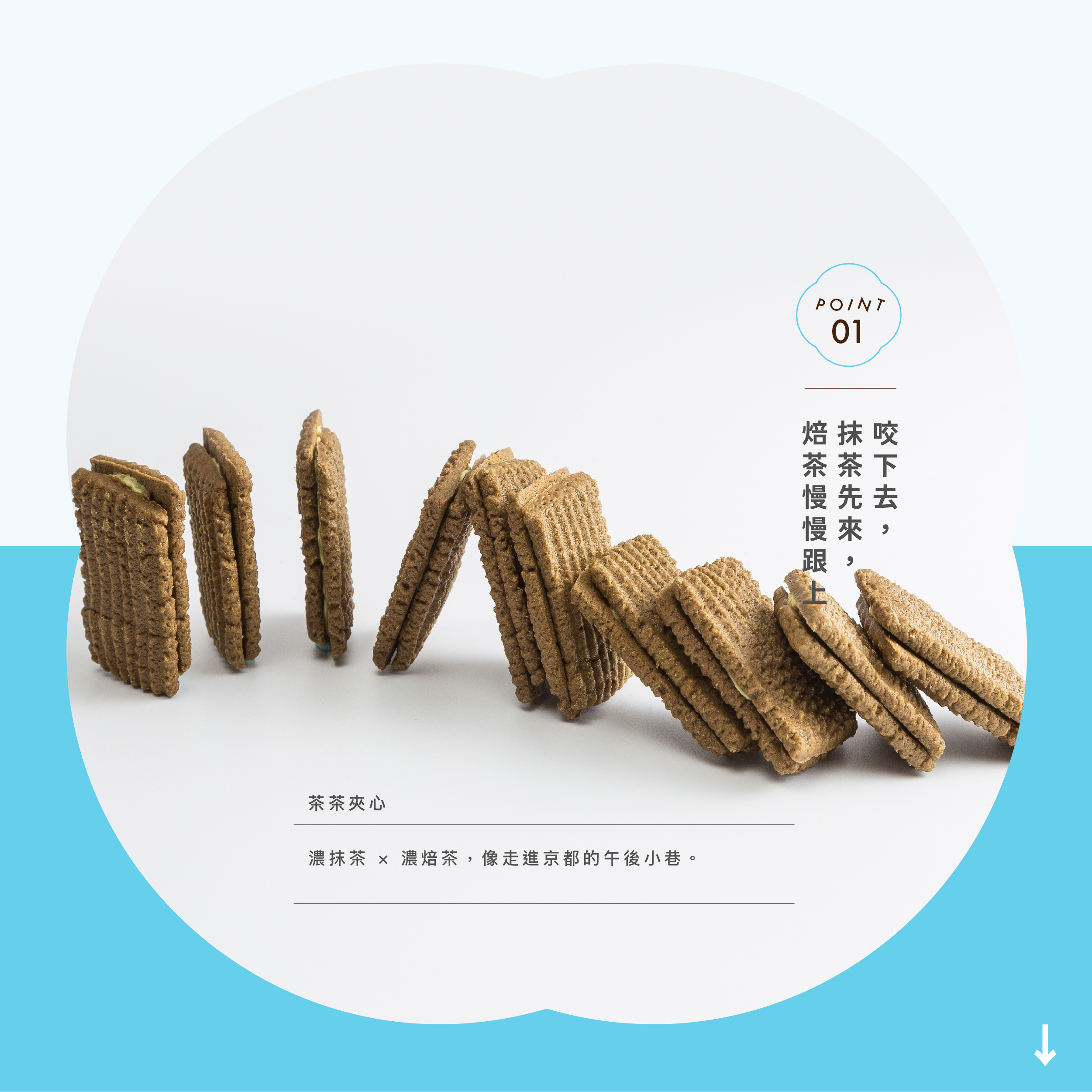 濃抹茶 × 濃焙茶,像走進京都的午後小巷。