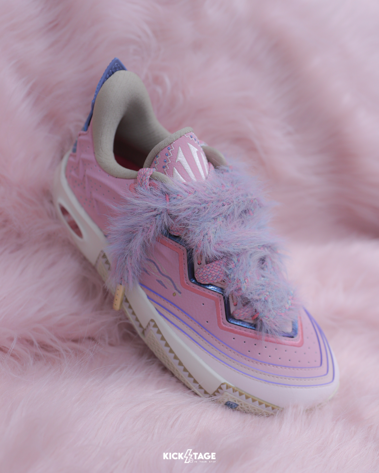 〈連線代購商品〉男女鞋 ANTA KAI 2 AZURIE 小公主 粉紅色 騷粉 籃球鞋【112611110S-4】歐文2