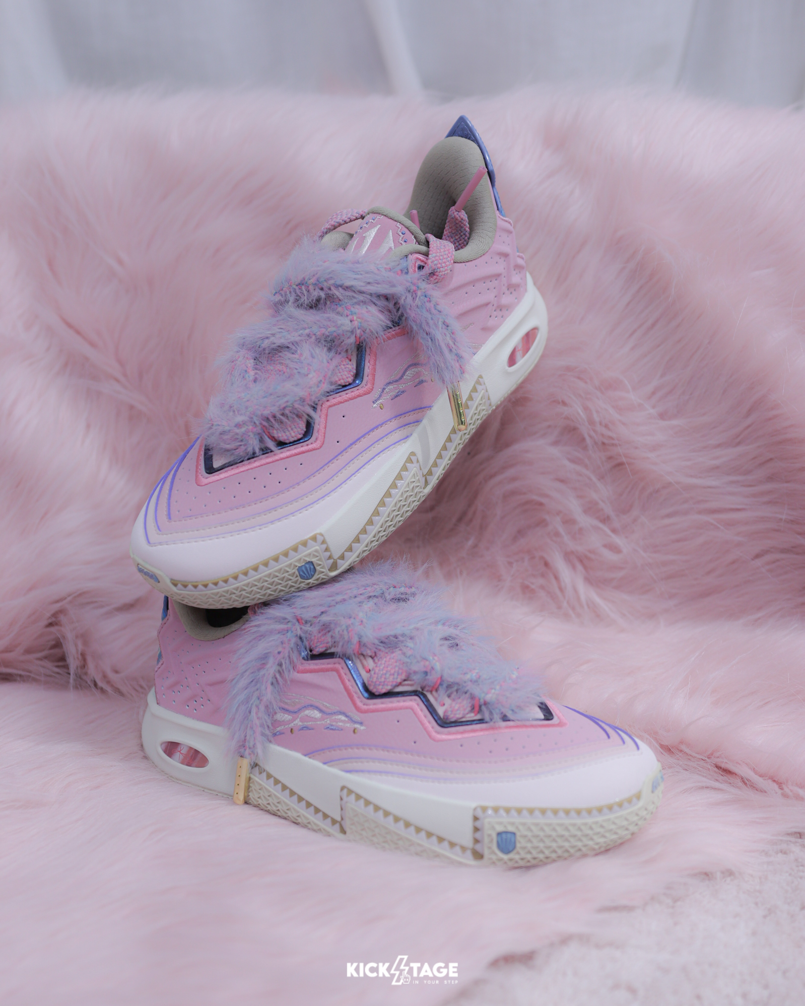 〈連線代購商品〉男女鞋 ANTA KAI 2 AZURIE 小公主 粉紅色 騷粉 籃球鞋【112611110S-4】歐文2