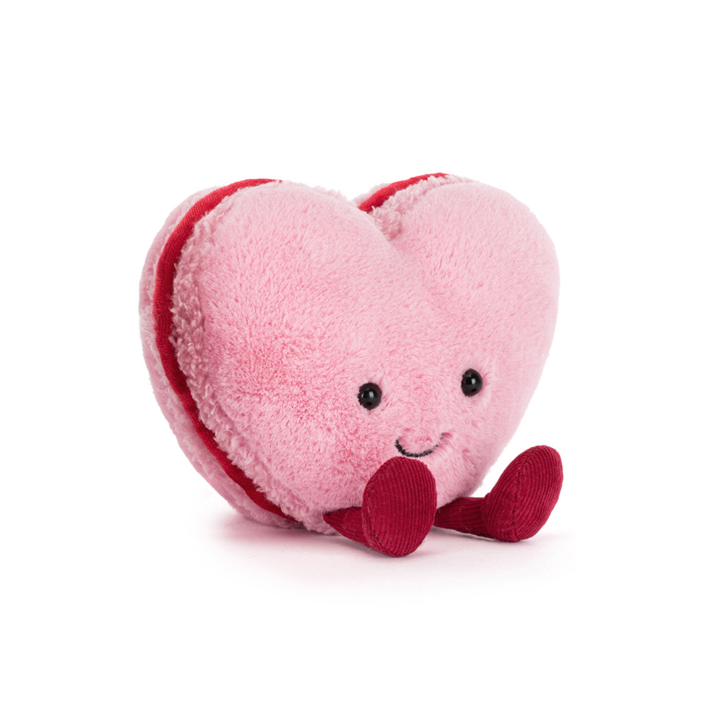 Jellycat Colette Heart Macaron (Pink) 柯萊特愛心馬卡龍 - 粉