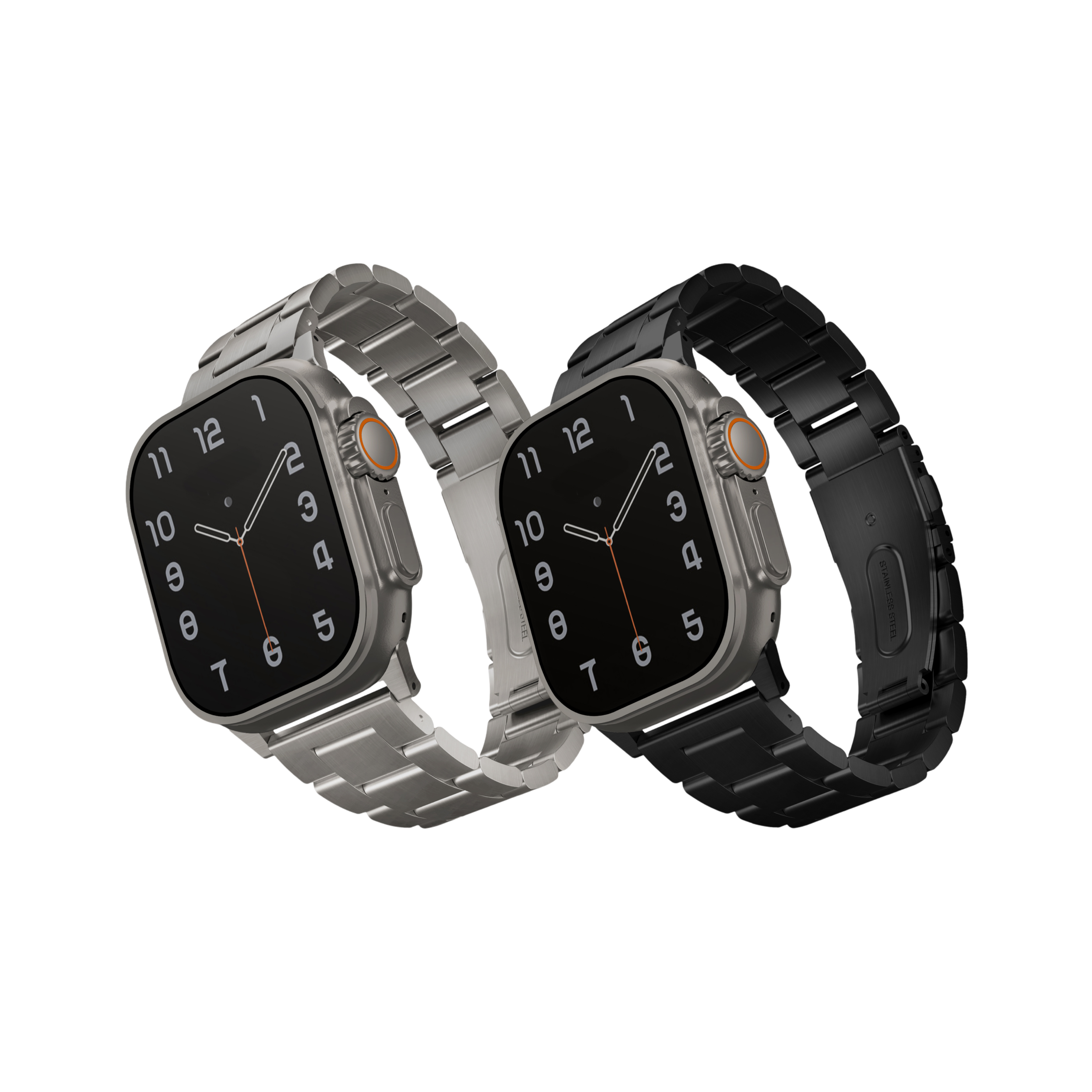 UNIQ Apple Watch 44/45/46/49mm Osta 優質 304 不銹鋼拋光拉絲面錶帶