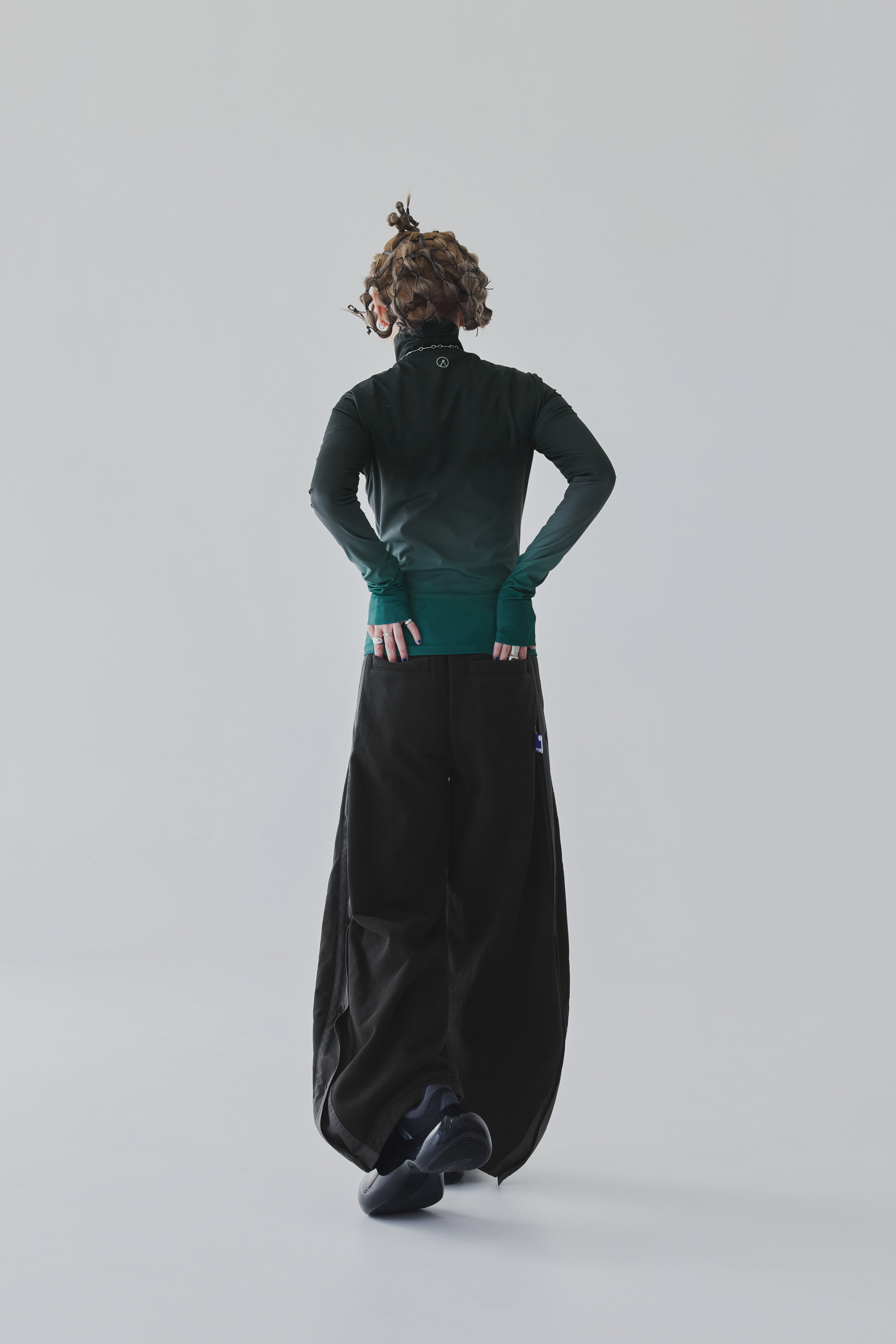 Gradient Drift Turtleneck｜Midnight