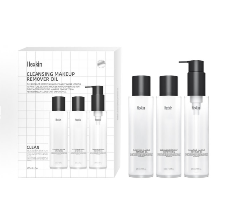 韓國代購 Hexkin淨顏卸妝油135mlx3支