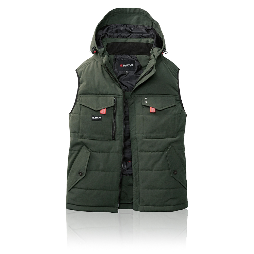 BURTLE 含帽防寒電熱背心 5054-14