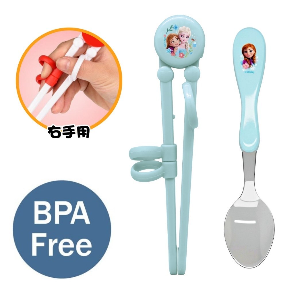 迪士尼魔雪奇緣 | 學習餐具套裝(筷子 湯匙 )
