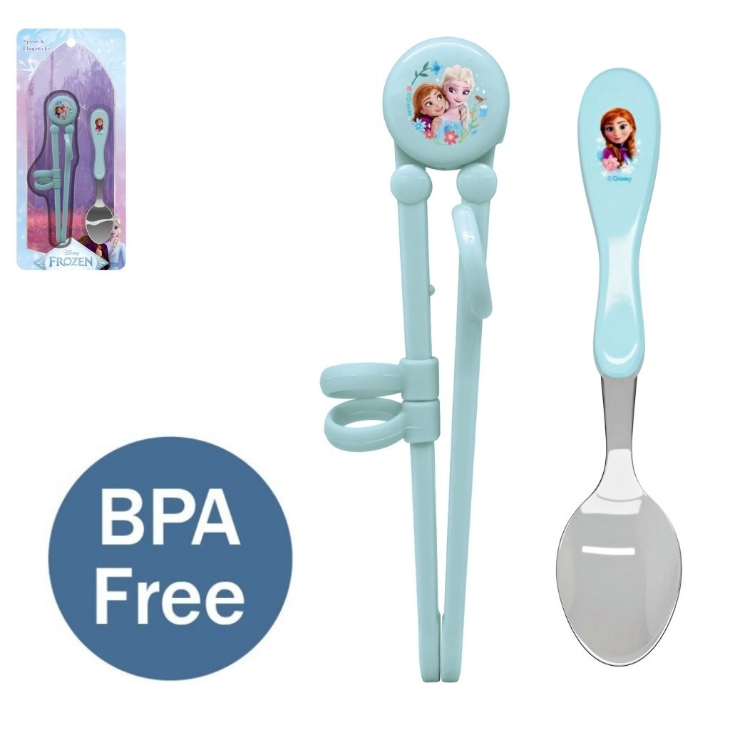迪士尼魔雪奇緣 | 學習餐具套裝(筷子 湯匙 )