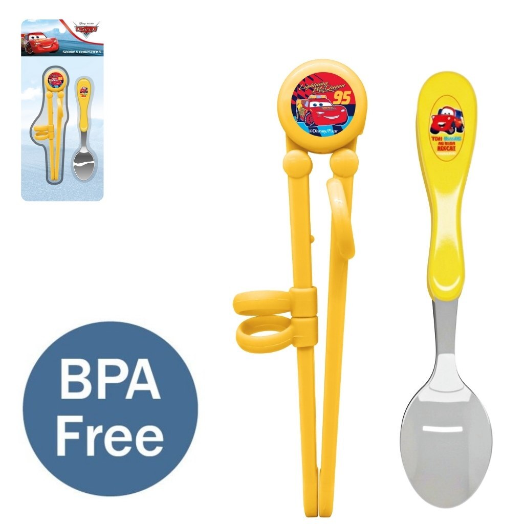 迪士尼反斗車王  | 學習餐具套裝(筷子 湯匙 )