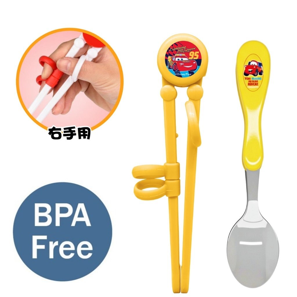 迪士尼反斗車王  | 學習餐具套裝(筷子 湯匙 )