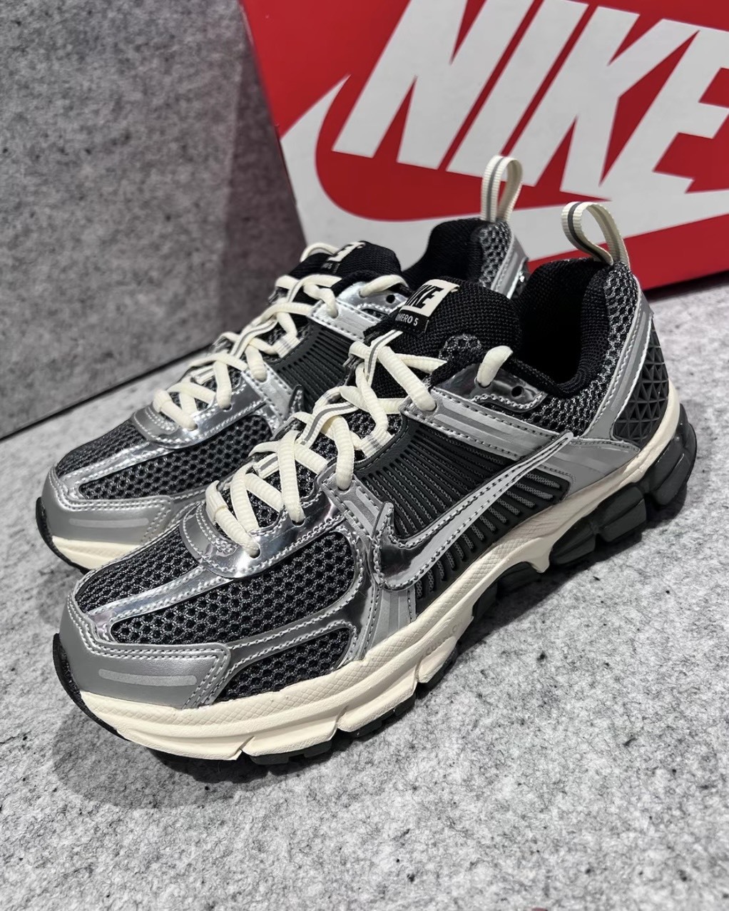 【逢甲 FUZZY】Nike Zoom Vomero 5 GS "Iron Gray" 鐵灰銀 IM9467-002