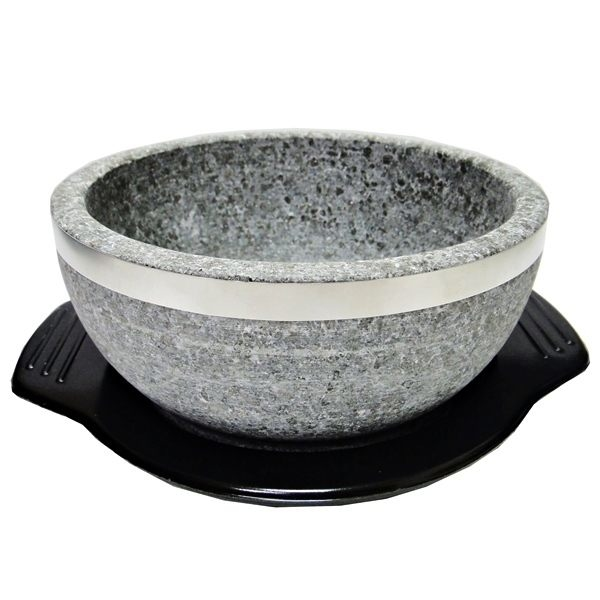 韓國 金屬邊框 石鍋 18cm (贈送防燙底盤)