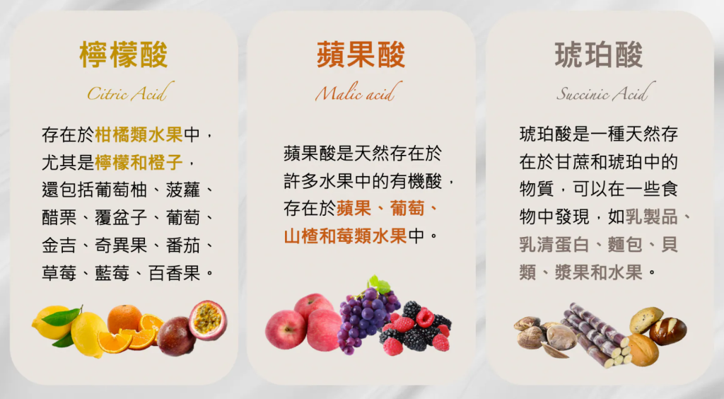 蔬果三大酸