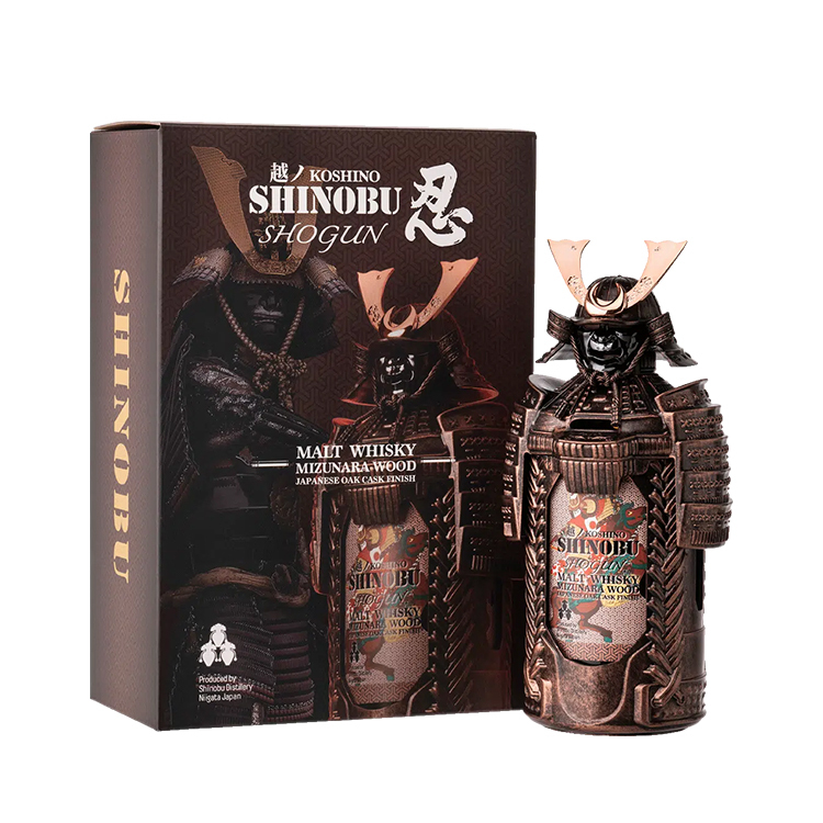 Shinobu Shogun Mizunara Wood Malt Whisky Japanese Oak Cask Finish 忍將軍純麥威士忌