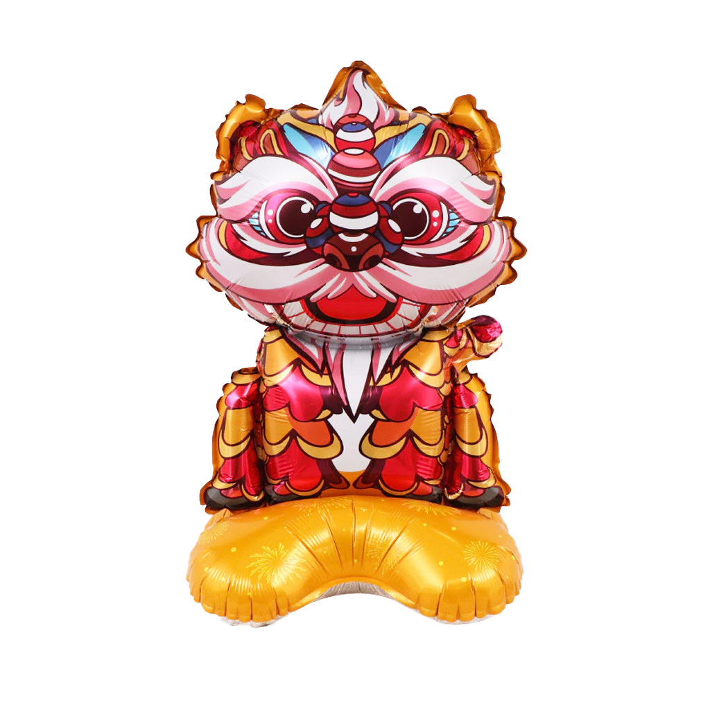 新年單品丨站立式-招財舞獅(小)