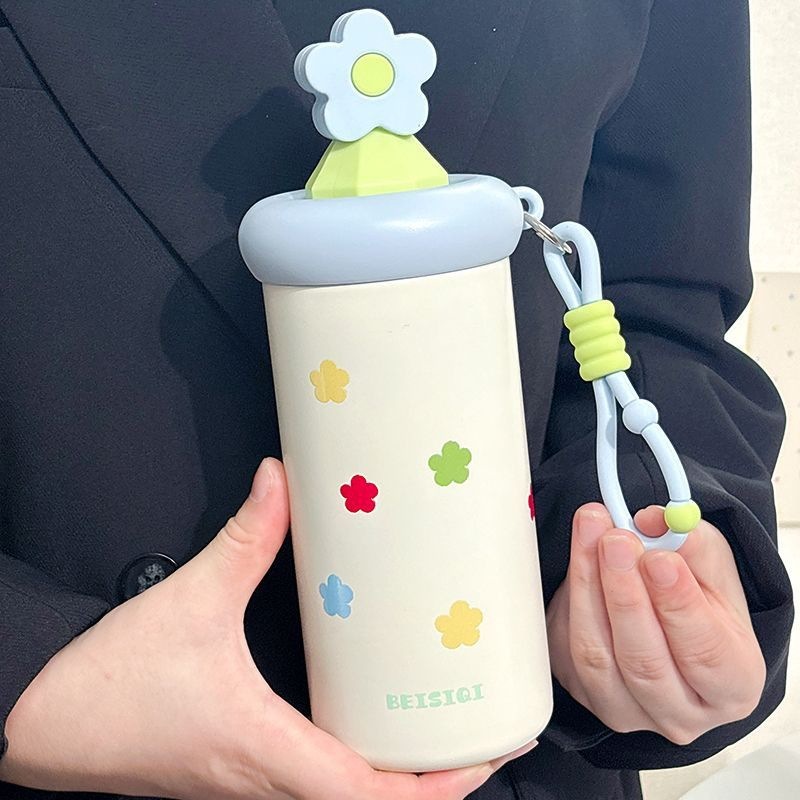 600ML Floral 316 Stainless Steel Insulated Cup