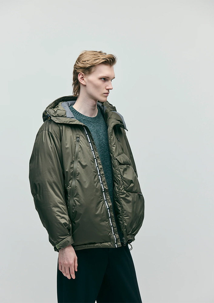 Nanga x Neighborhood . Down Jacket 羽絨外套 橄欖綠/黑 252NNNNN-JKM01