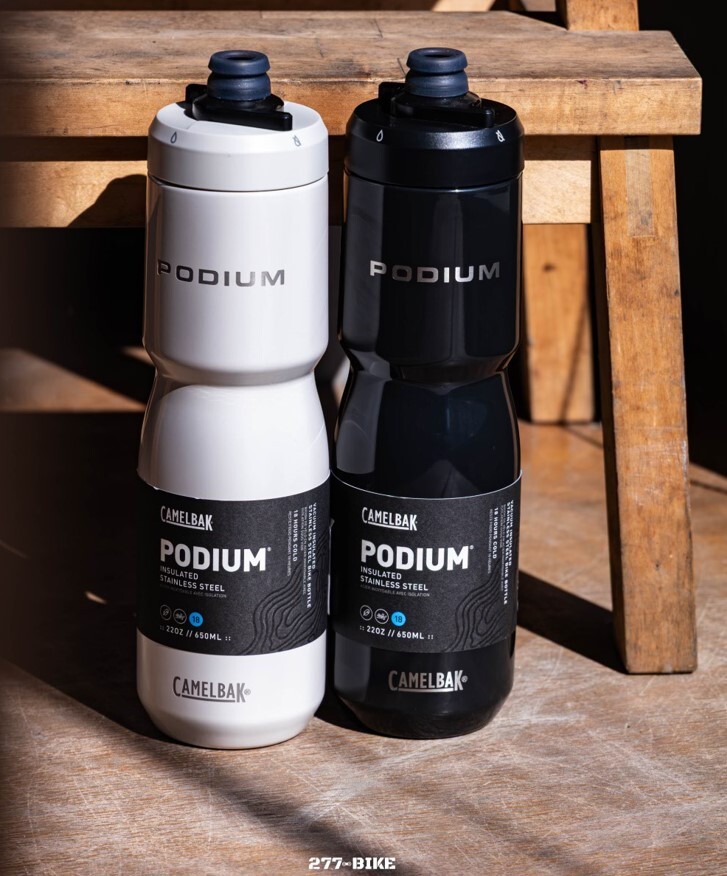 【CAMELBAK】 水壺 650ML 競速保冰單車水壺 象牙白