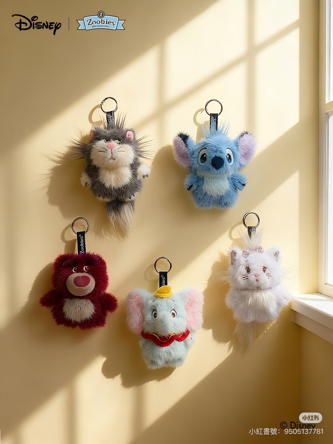 (預購商品) Disney x Zoobies 迪士尼正版聯名絨毛耳機包吊飾#五款