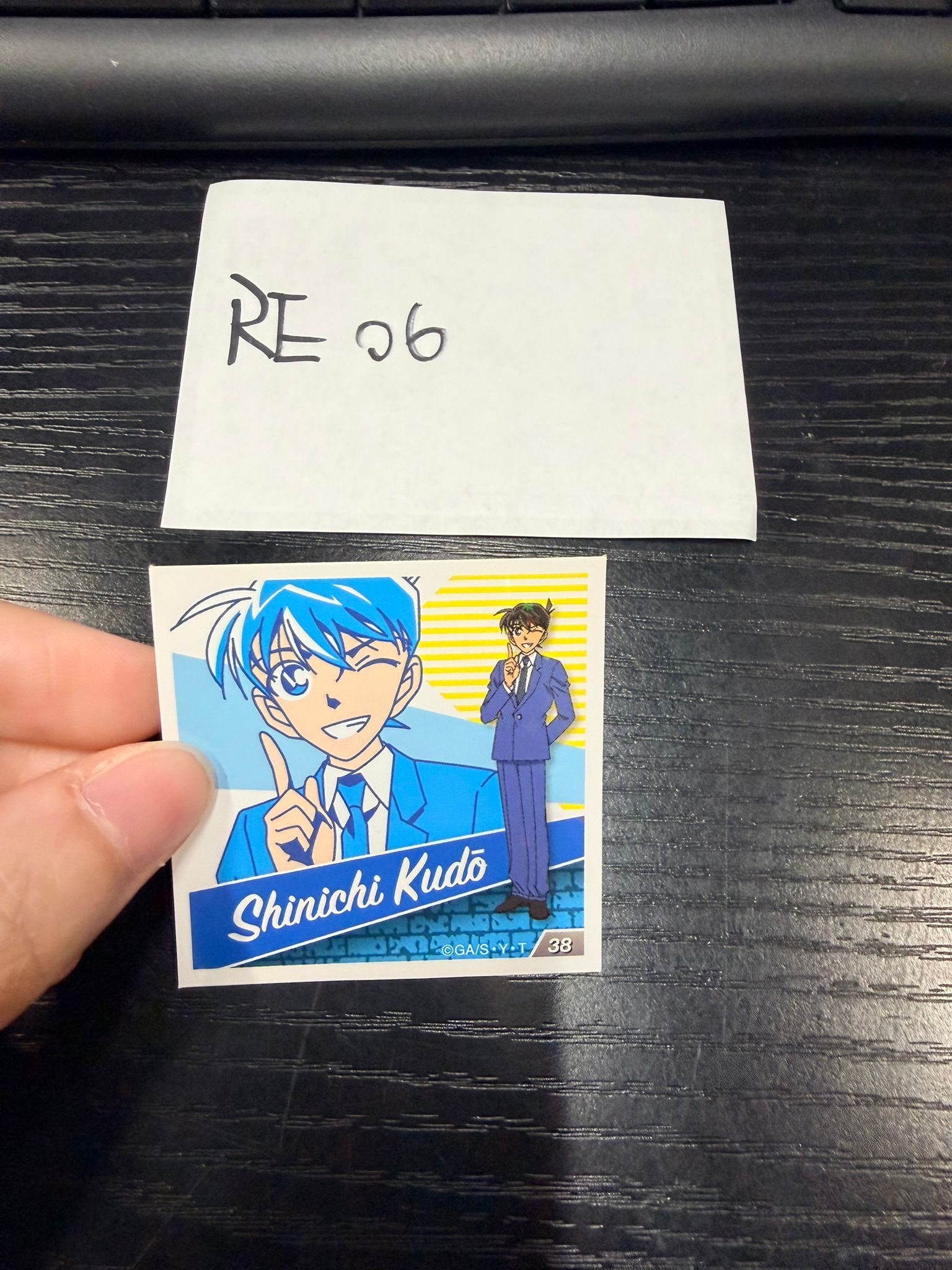 名偵探柯南 新一 貼紙 # RE06