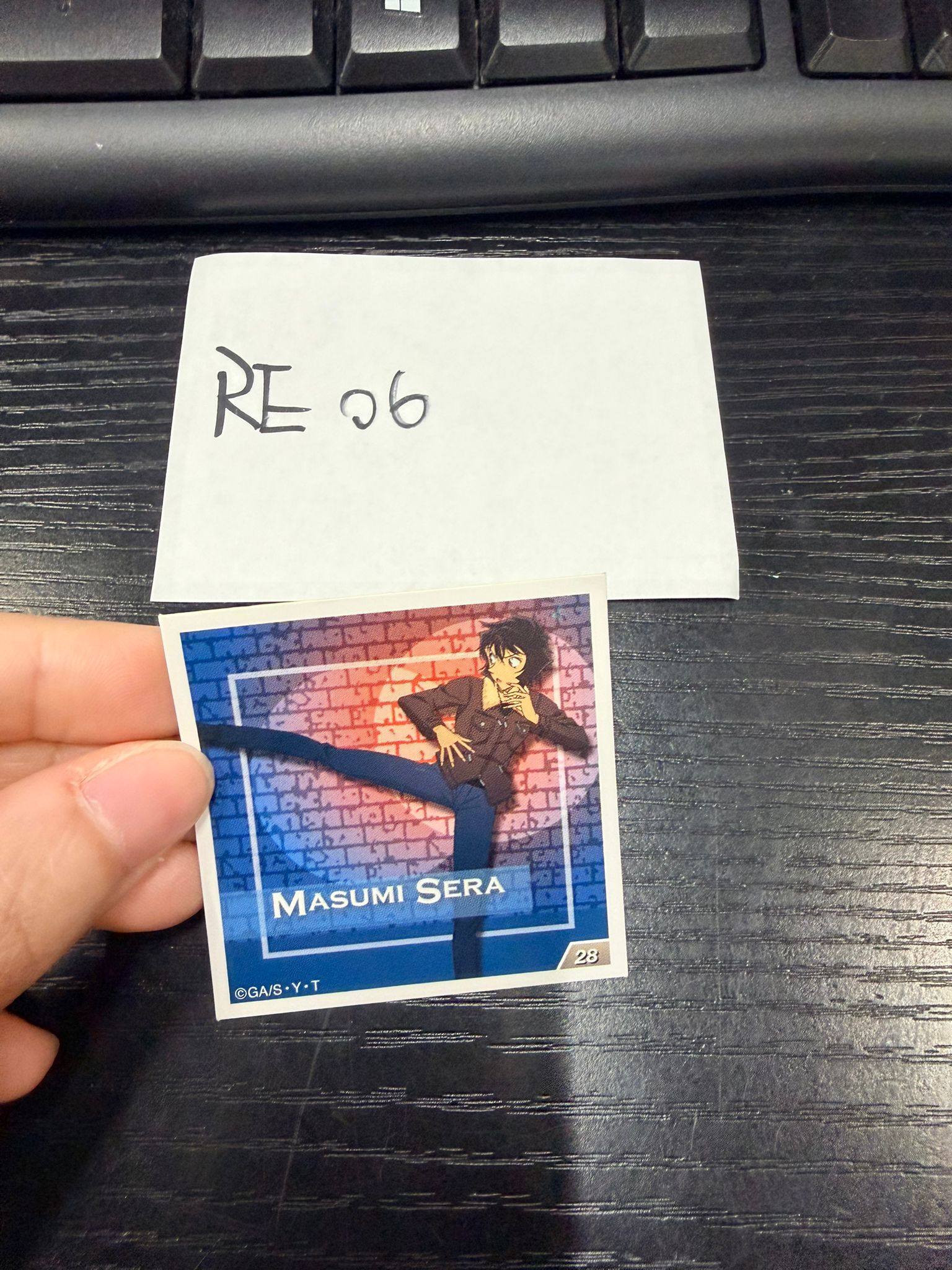 名偵探柯南 世良 貼紙 # RE06