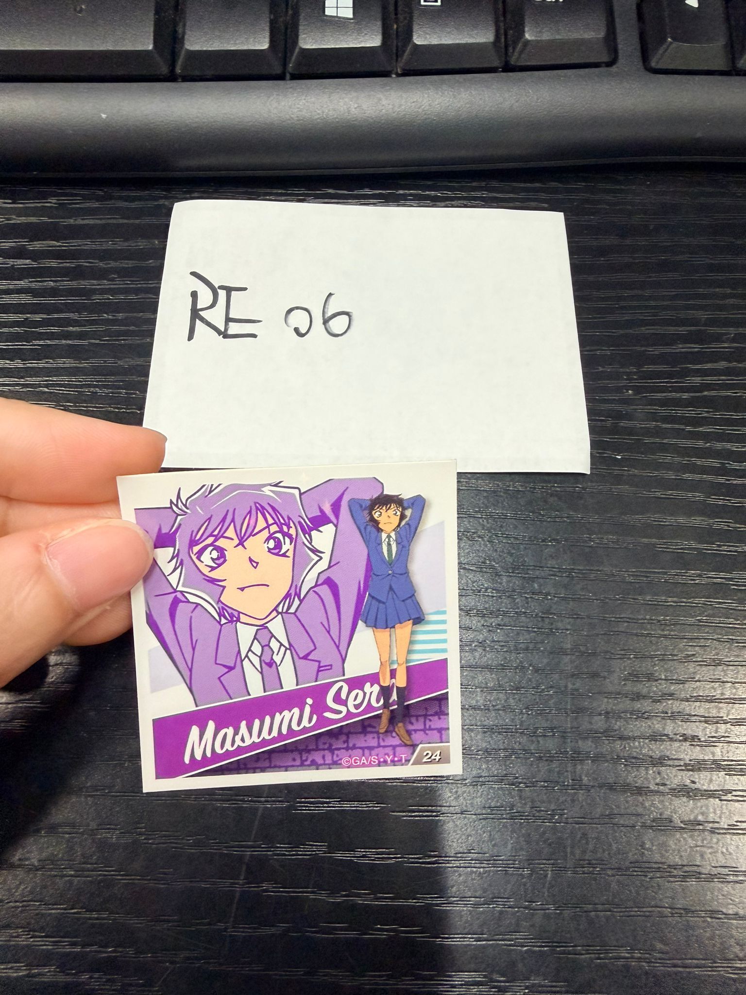 名偵探柯南 世良 貼紙 # RE06