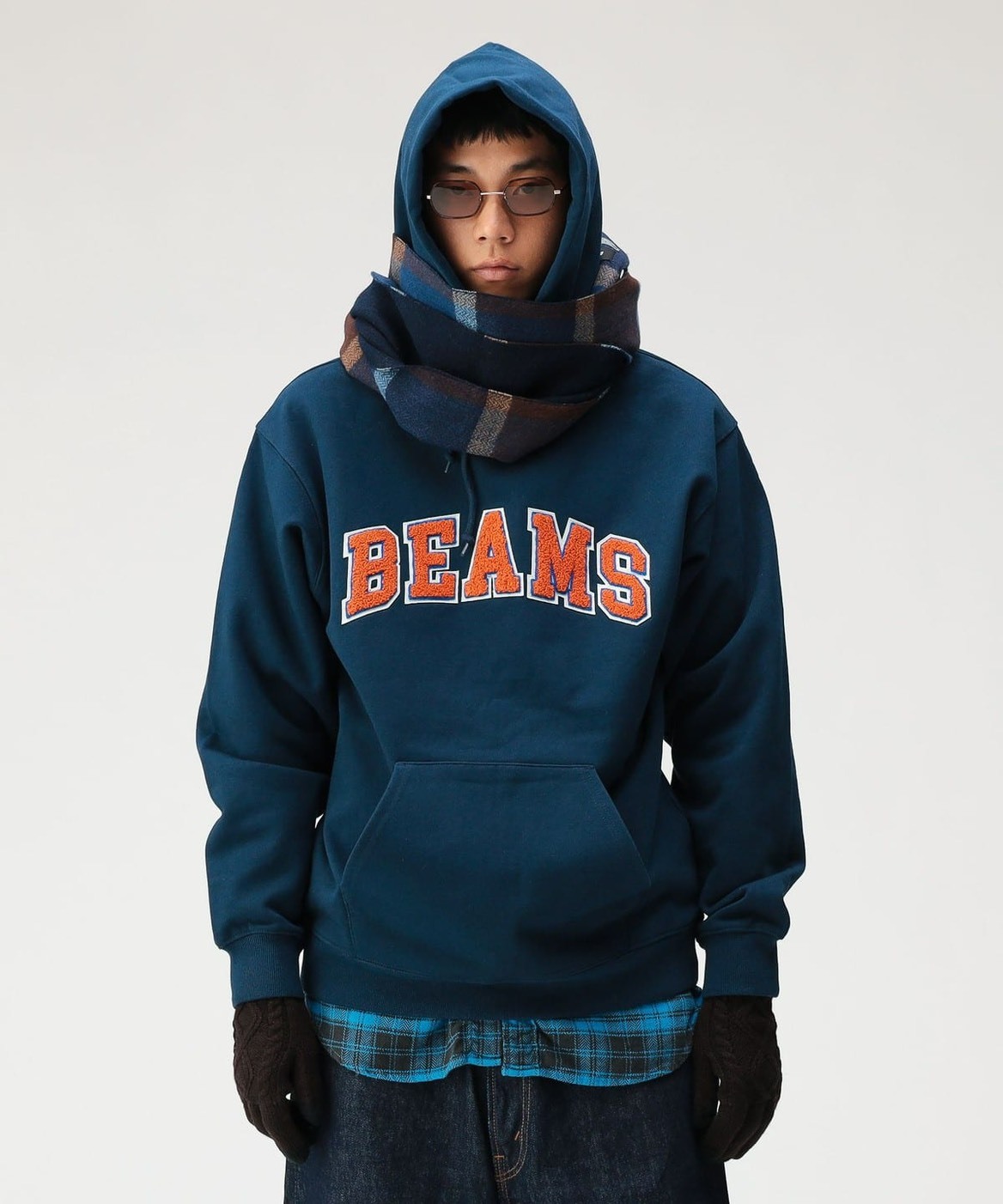 日本連線代購 BEAMS 標誌基本款連帽衫 三色