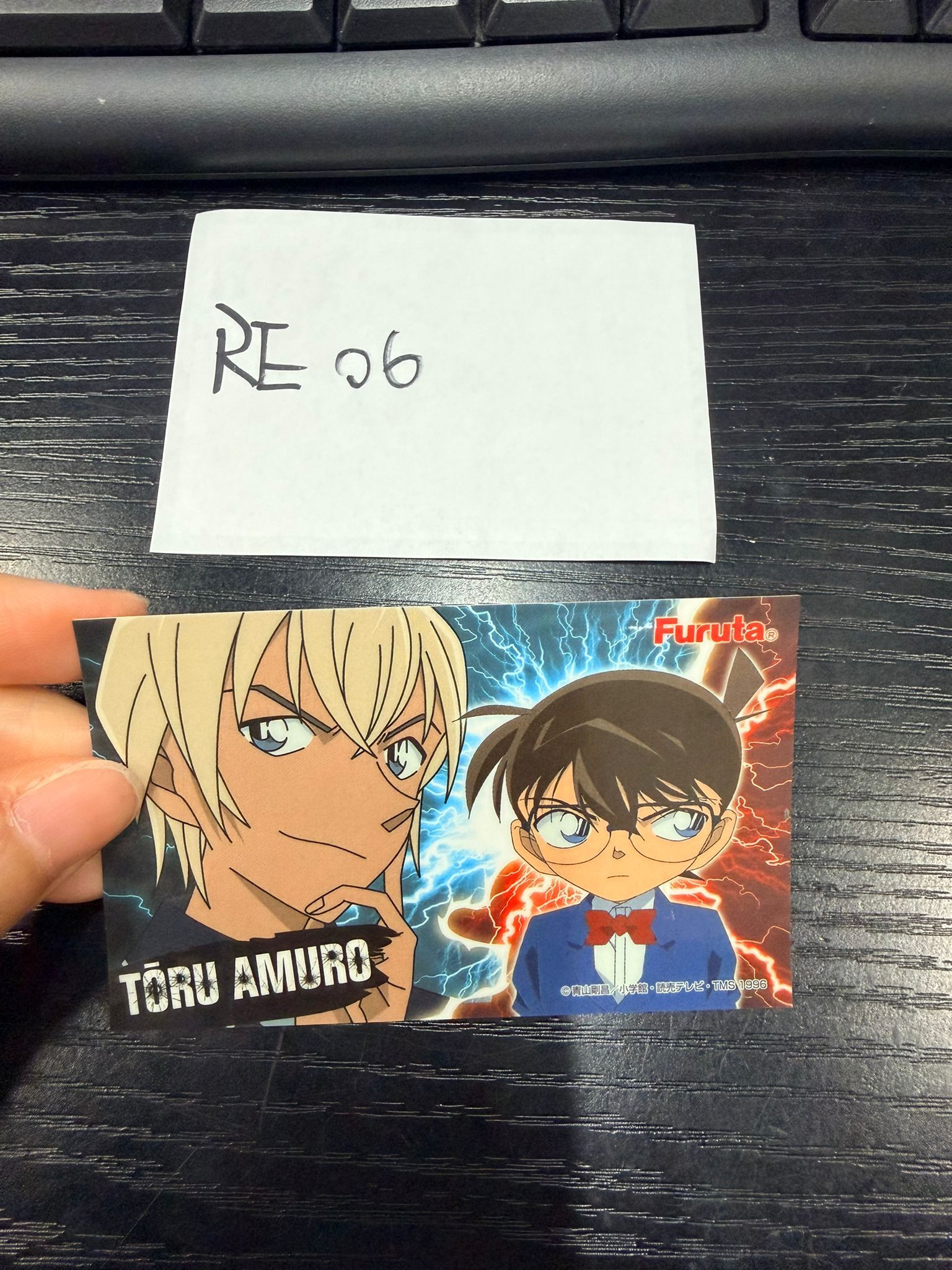 名偵探柯南 貼紙 2人 # RE06