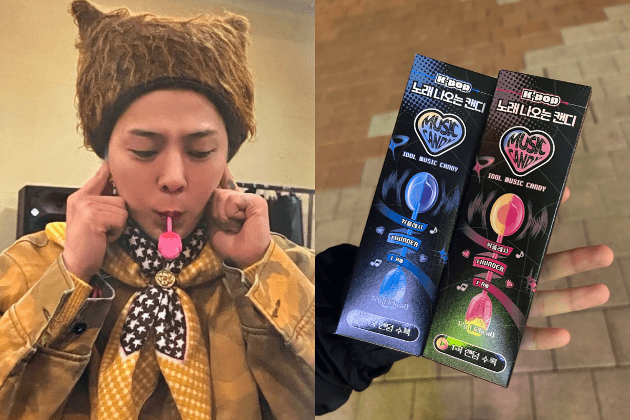 預 購 產 品 (一月中到貨)丨K-Pop Music Candy 韓國偶像音樂骨傳導棒棒糖盲盒
