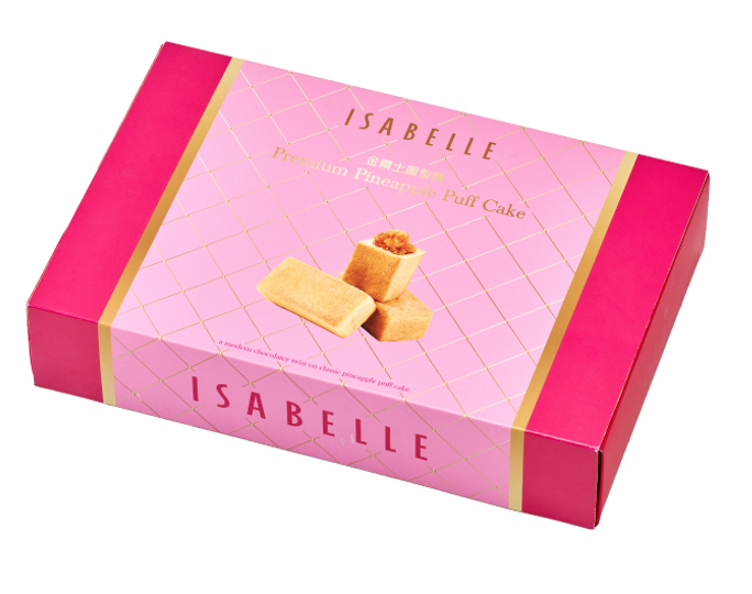 KG260106-S32-ISABELLE-金鑽土鳳梨酥 6入  Premium Pineapple Puff Cake-288g x 8(EXP-3/5/2026)