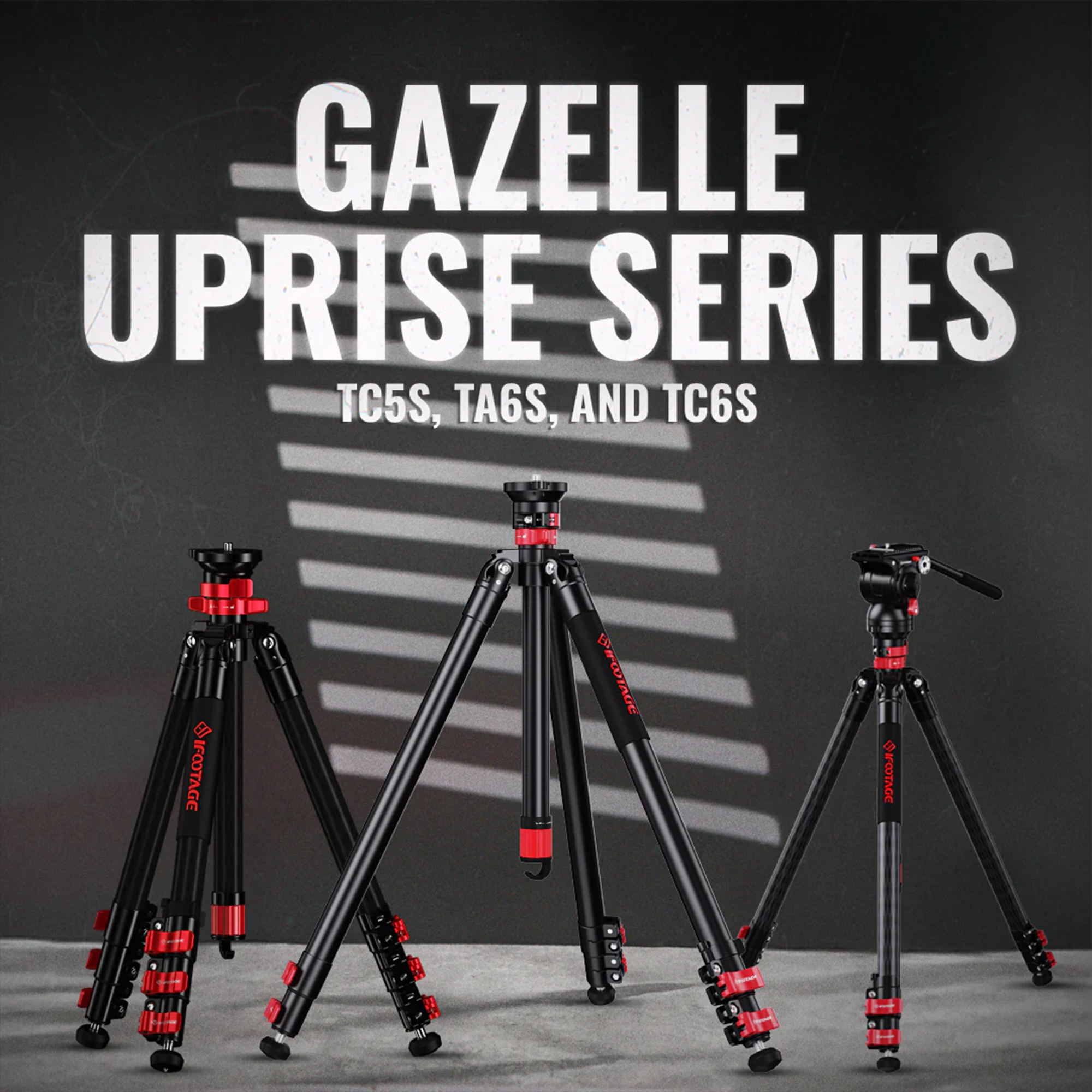 IFOOTAGE Gazelle Uprise 系列腳架