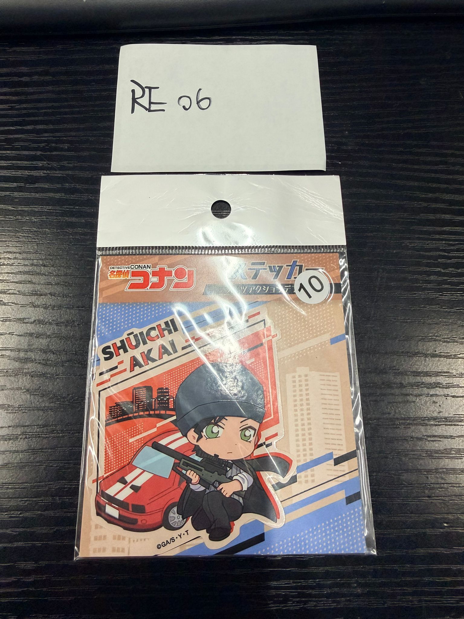 名偵探柯南 赤井 貼紙 # RE06