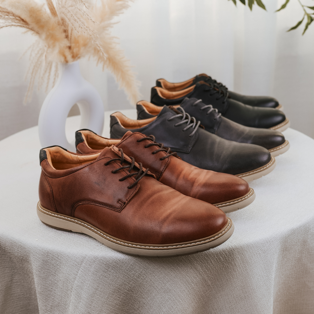 布萊恩紳士鞋(真皮男鞋/全真皮//乳膠鞋墊)