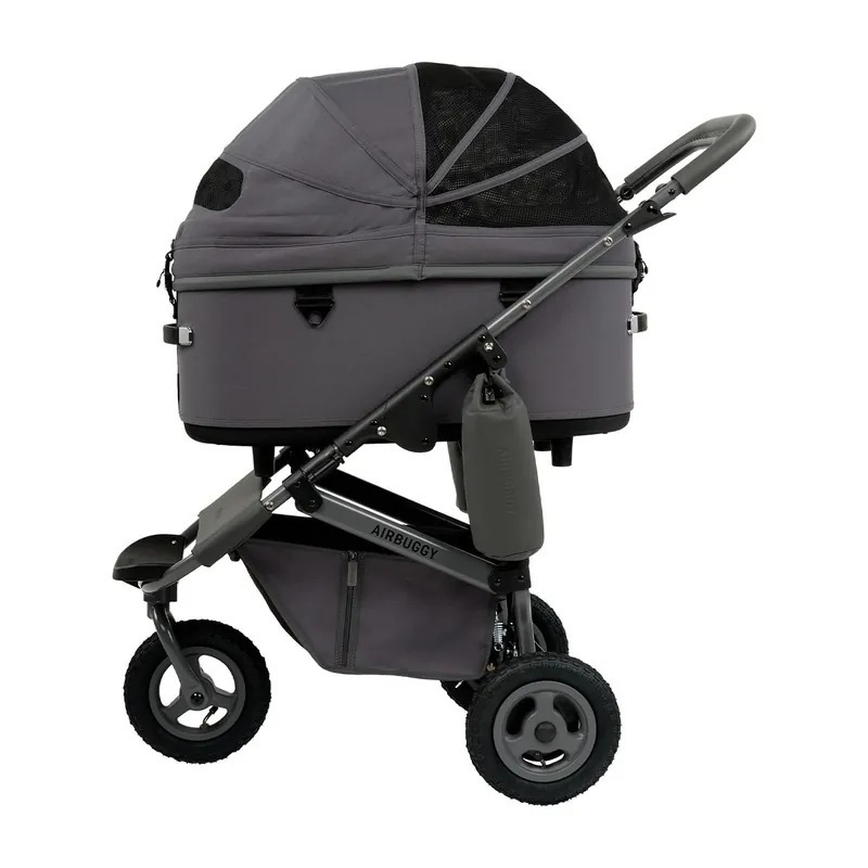 日本AirBuggy Dome3 Premier Regular 高級寵物手推車12kg- 暗灰色
