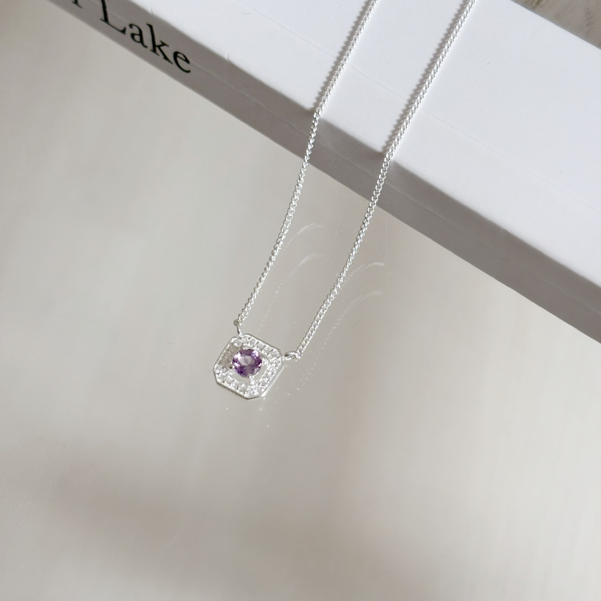 Manor Setting紫水晶項鍊