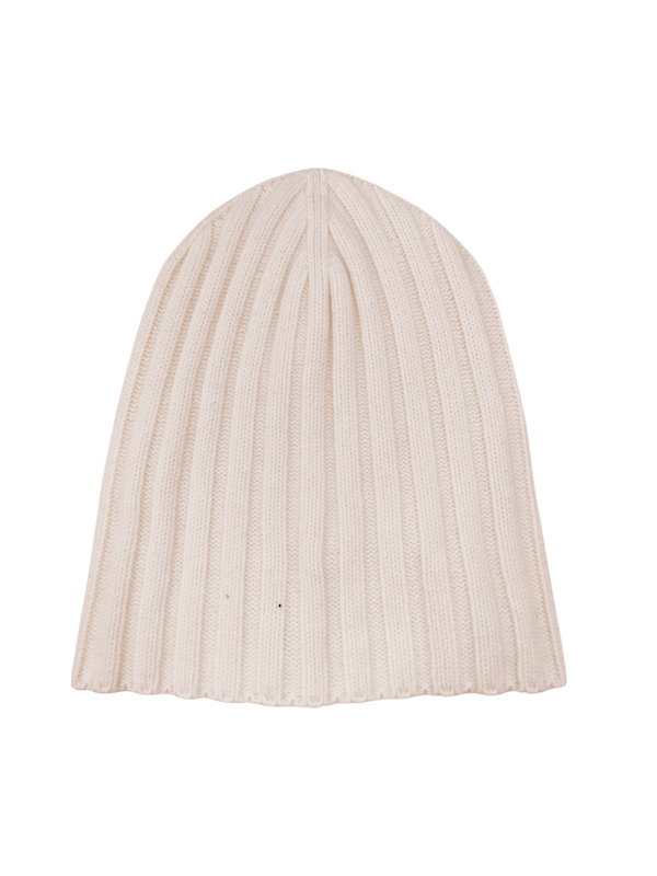 LIVIANA CONTI 羅紋毛帽 (米白)