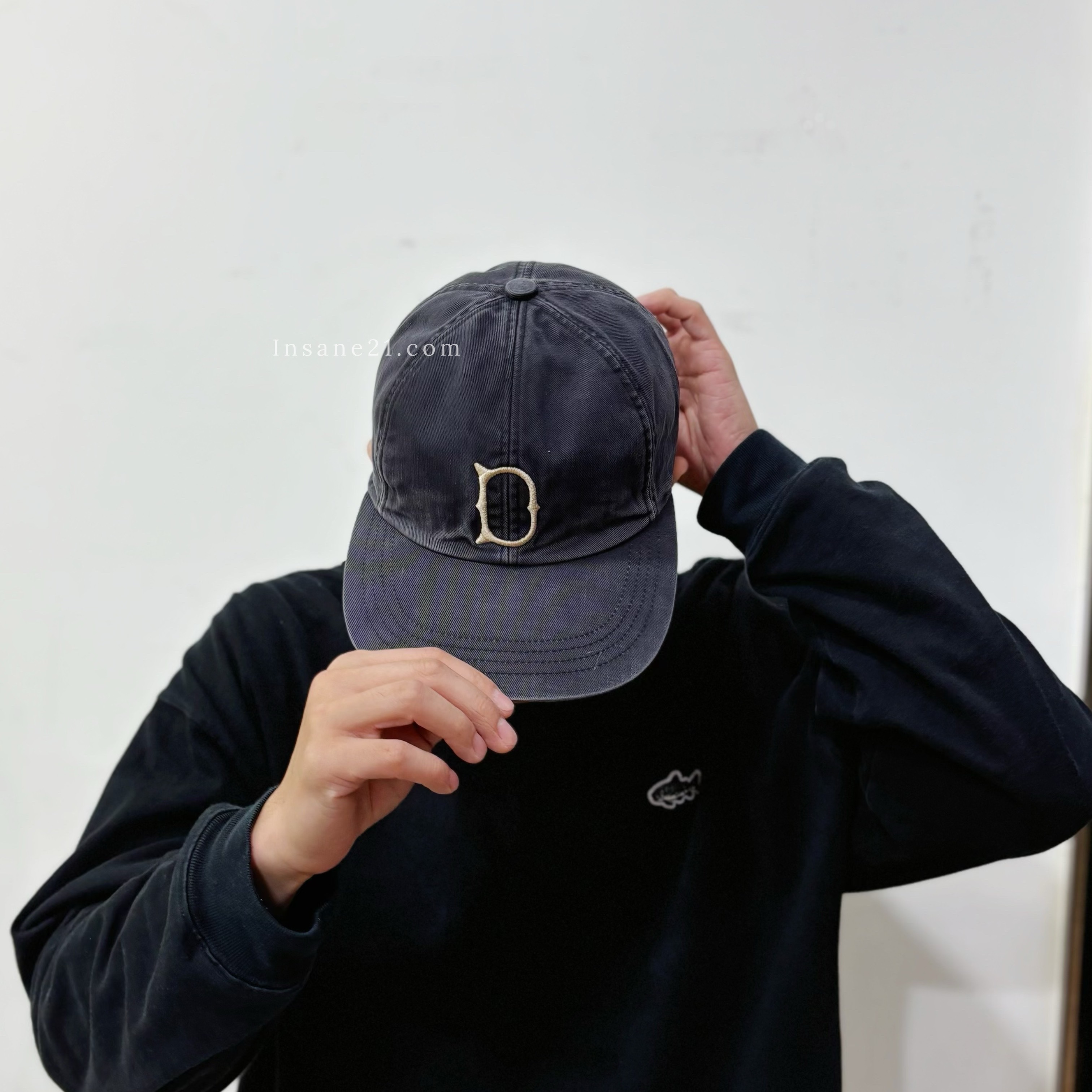 THE H.W.DOG&CO. 水洗黑 牛仔布 老帽 帽子 可調節 / 現貨