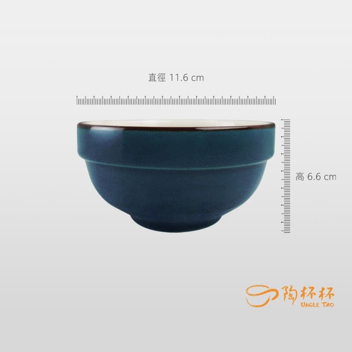 4.5吋條紋護邊碗-窯變 6吋條紋護邊碗-粉