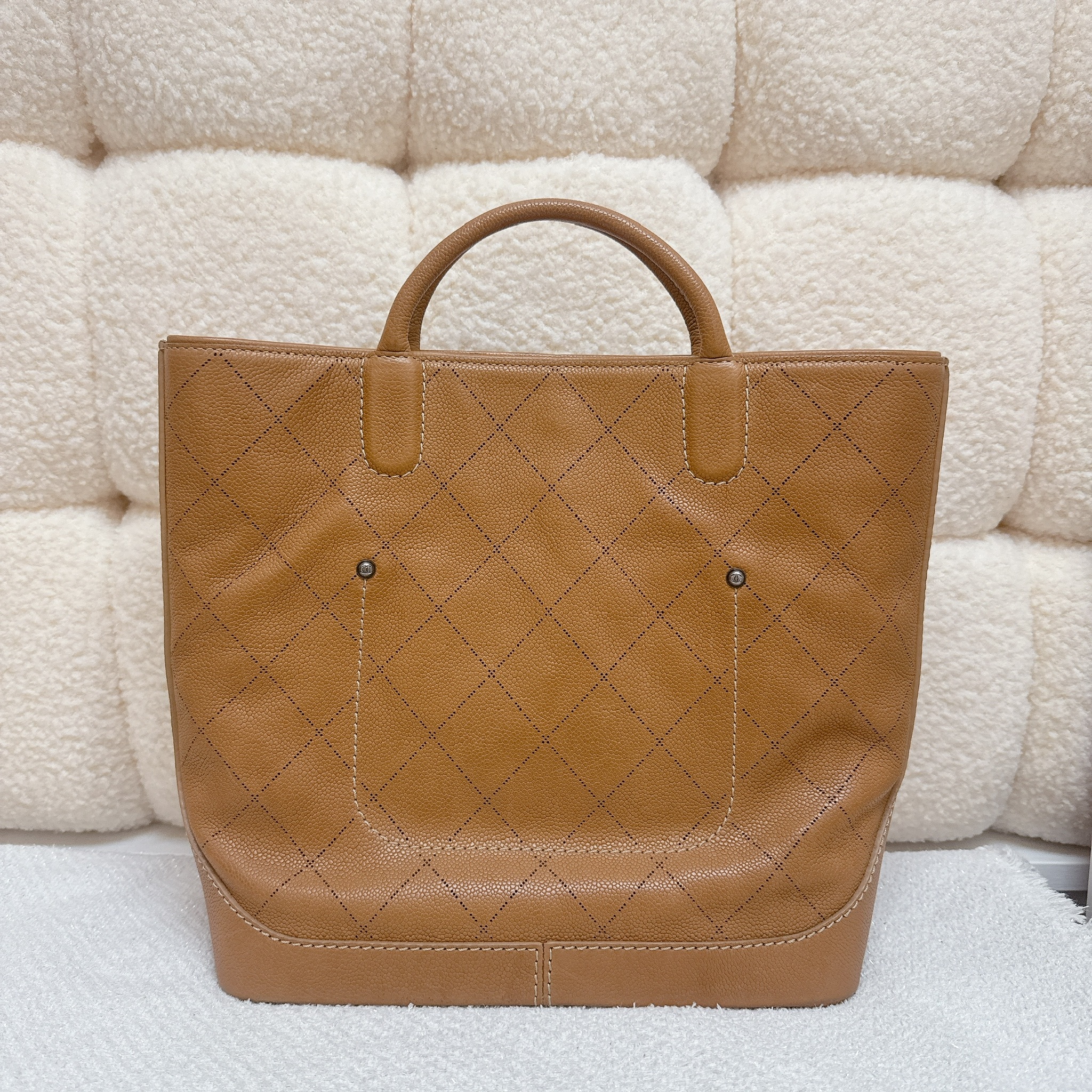 Chanel Gabrielle bucket bag - Brown / Shw