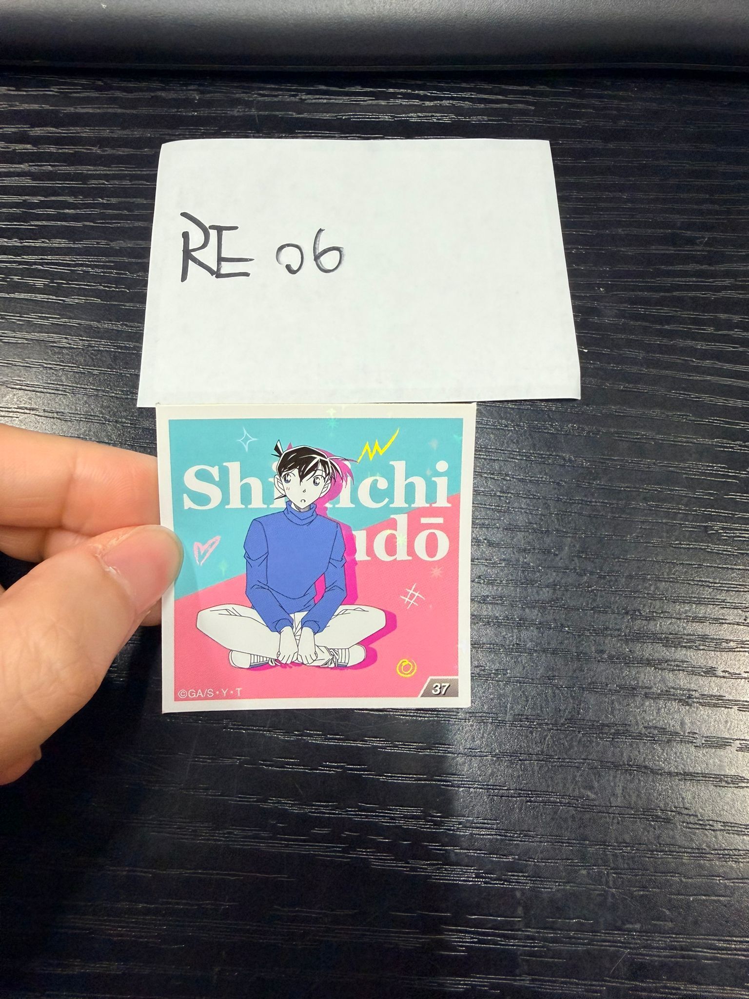 名偵探柯南 新一 貼紙 # RE06