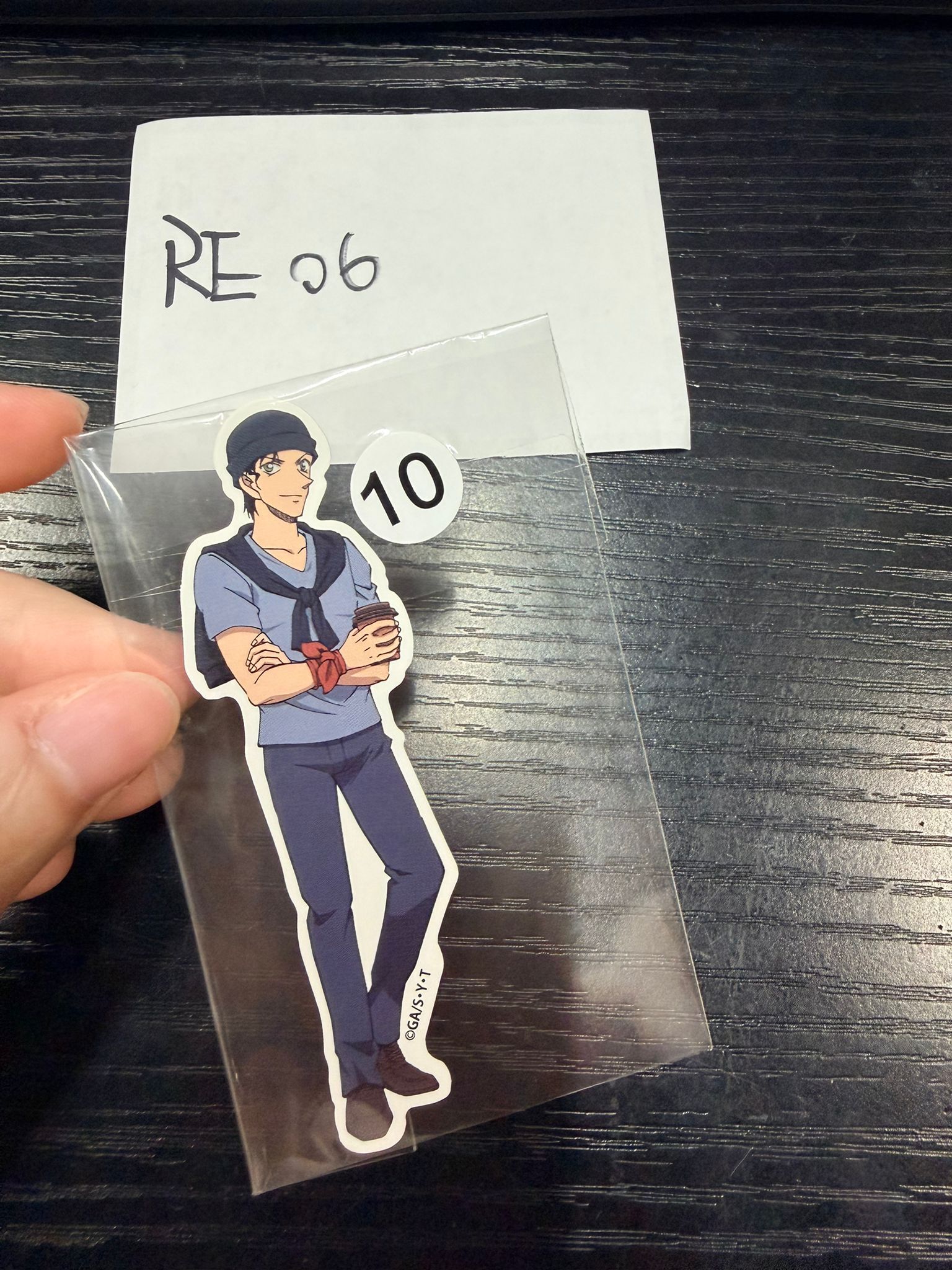 名偵探柯南 赤井 貼紙 # RE06
