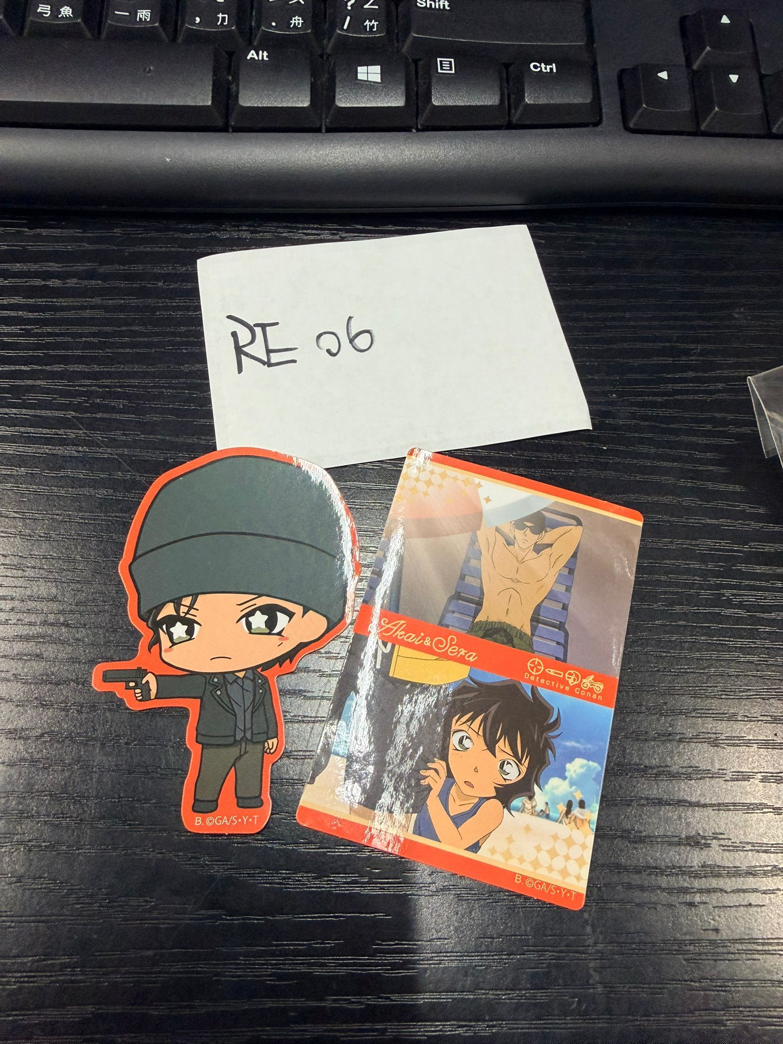 名偵探柯南 貼紙 set # RE06