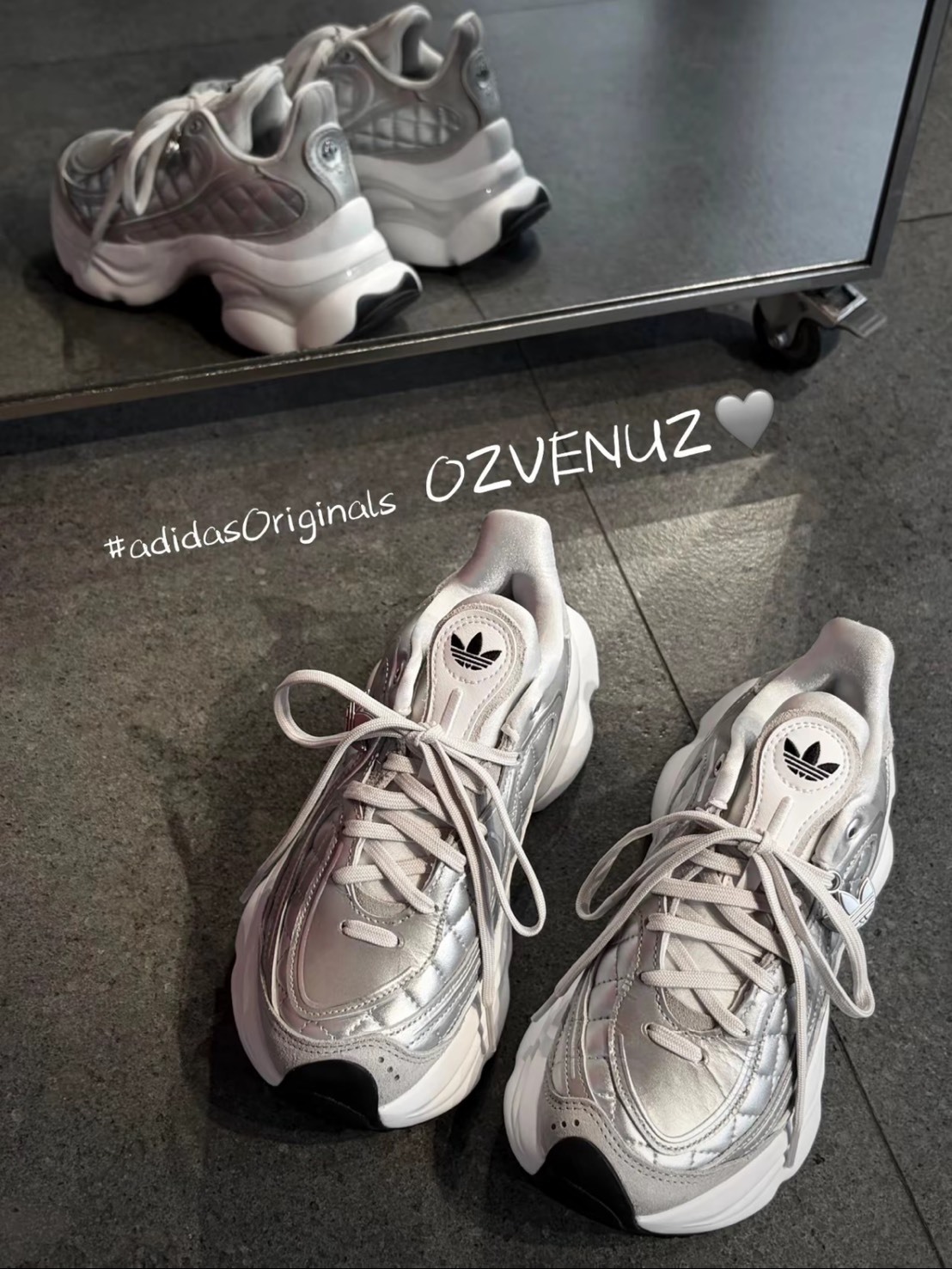 ADIDAS ORIGINALS ODS TN 小香 菱格紋 老爹鞋