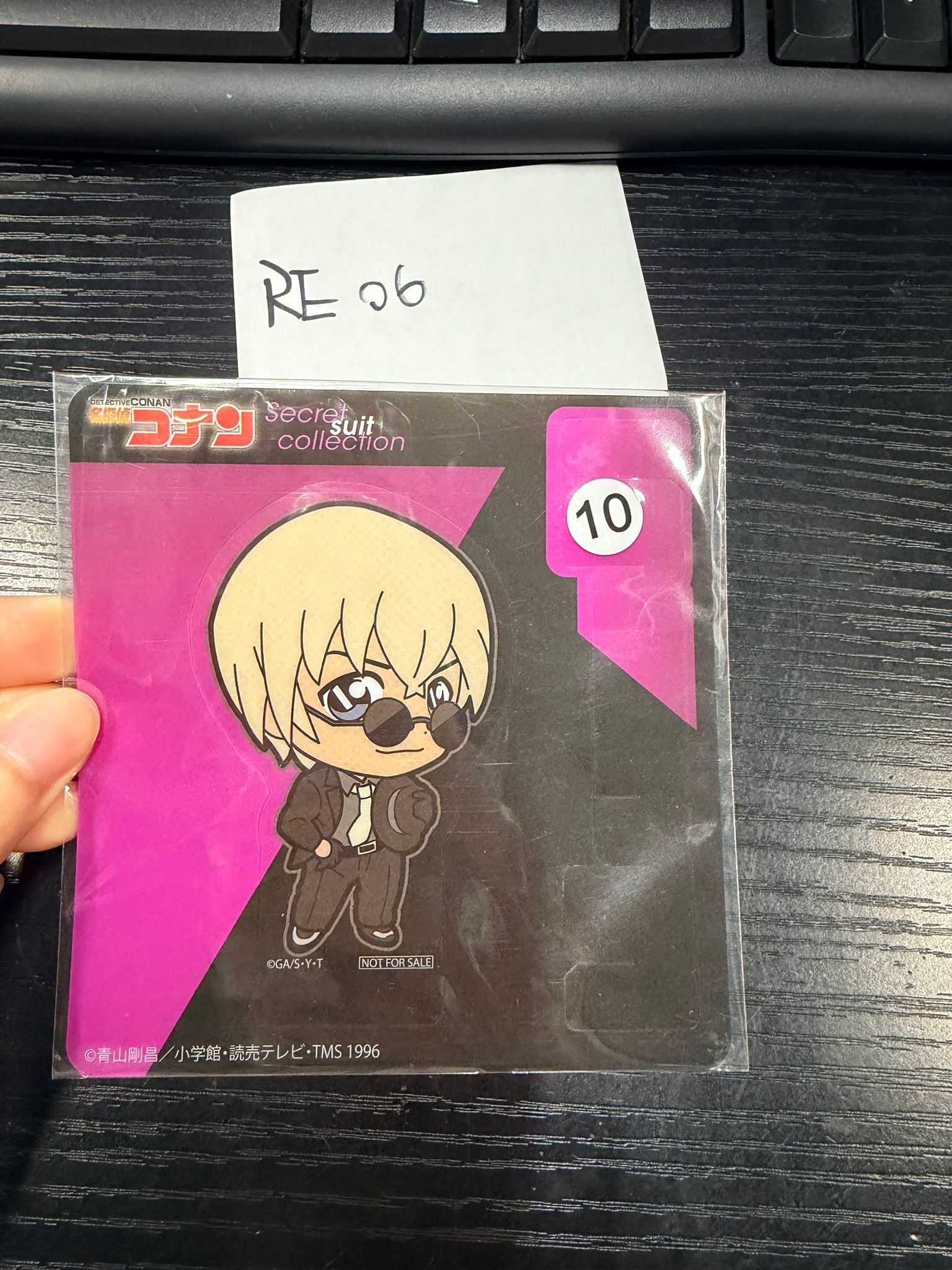 名偵探柯南 安室 可立膠卡 # RE06